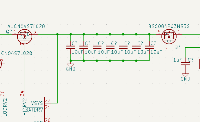 The layout in the MediaCow Touch 2 Lite schematic